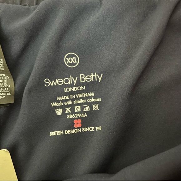 Sweaty Betty Women’s On Your Marks 4" Running Shorts,blue jot print lined sz 2XL - Picture 7 of 12